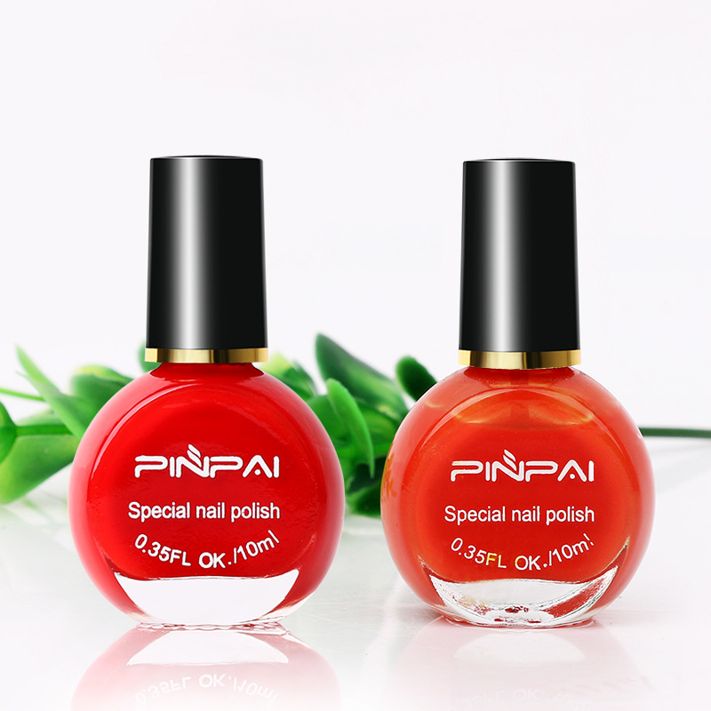 Nail Beauty Print Oil 10ml Painted Nail Polish Printing Dedicated Authentic Pinpai Nail Polish 26 Colors Factory Outlet