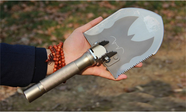 神獒新四代工兵铲 多吉藏獒铲 多功能折叠工兵铲户外军工铲铁锹