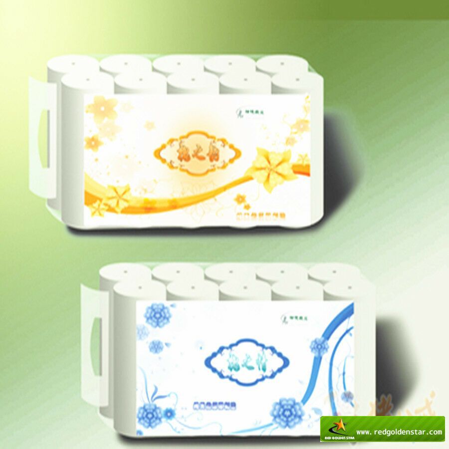 定制印刷pe塑料中袋  厕所用卫生纸包装袋  卫卷纸塑料袋