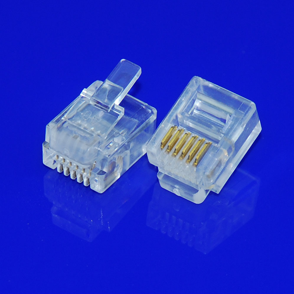 【东莞厂家特价供应】各款网络水晶头,非屏蔽水晶头,屏蔽水晶头