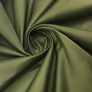 150d缎面色织仿记忆 有光羽绒服外套风衣面料 光泽棒球服缎面布料