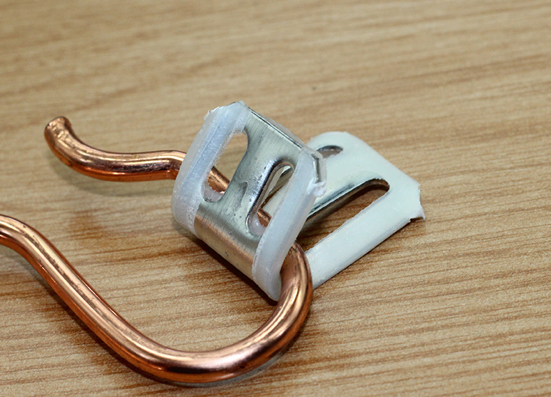 0mm四孔加长半套胶弹簧夹卡扣连接家具沙发五金配