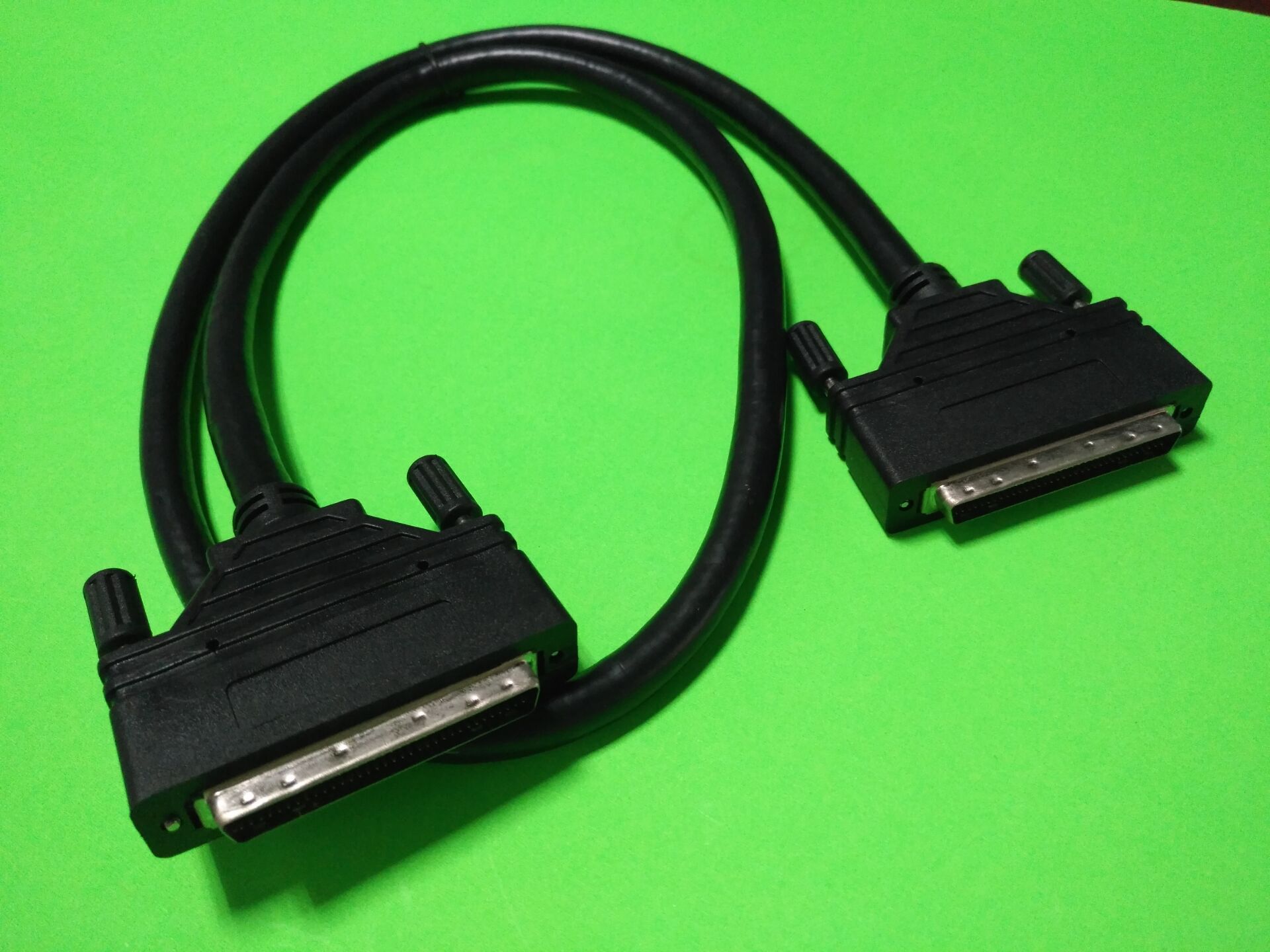 定制hpcn6 8m对m scsi连接线 pcn68m对cn68 m 公对公成型屏蔽线