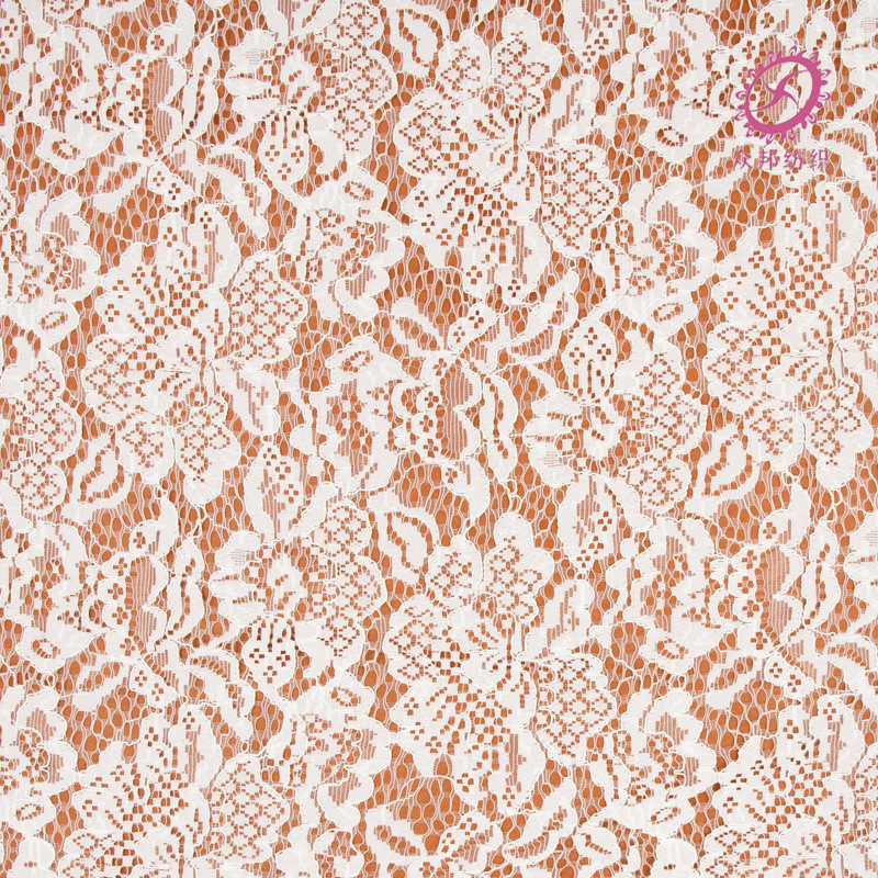 众邦婚纱婚庆女装裙子睫毛捷超柔软精美服装蕾丝布料花边面料