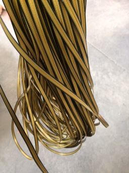 童车藤双面黑金藤塑料藤仿真藤椅吊篮藤/仿藤制品/pe塑料藤条