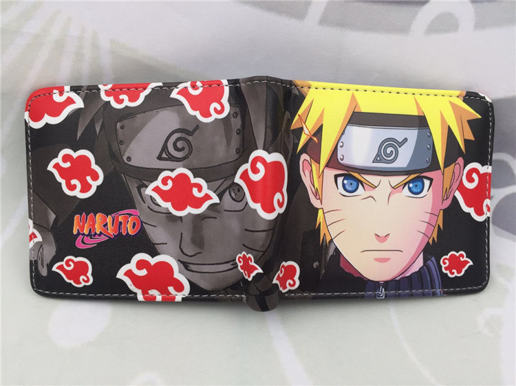 火影忍者钱包 仙人鸣人 二折 pu 钱包 钱夹 动漫周边钱包零钱包