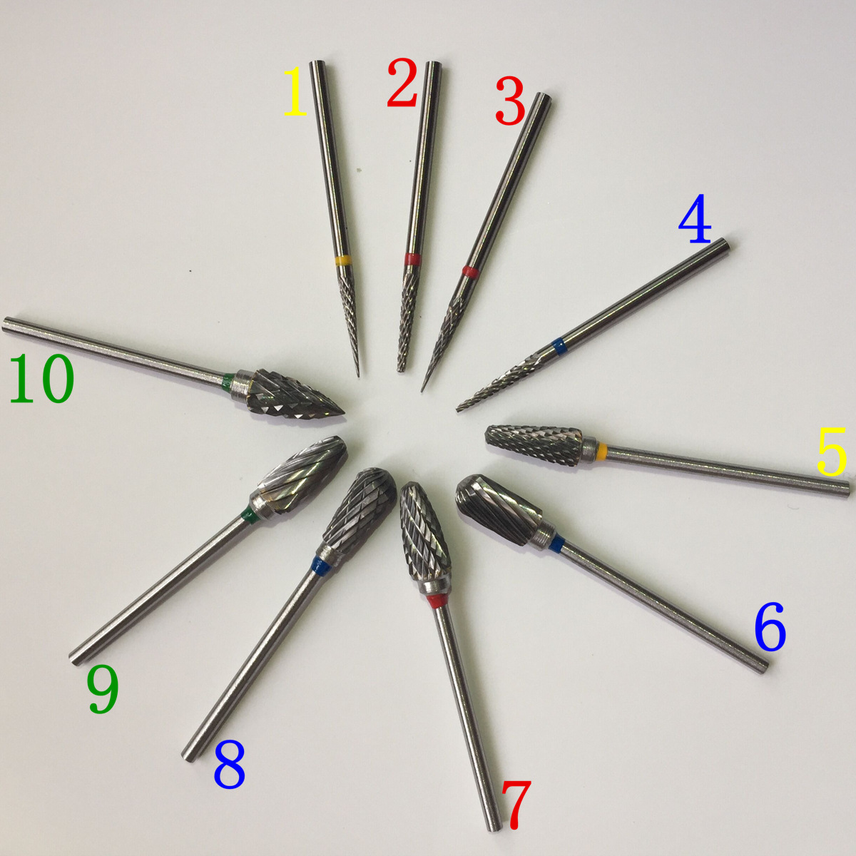 牙科低速磨头技工打磨磨头 口腔齿科打磨机磨头 牙科材料钨钢磨头