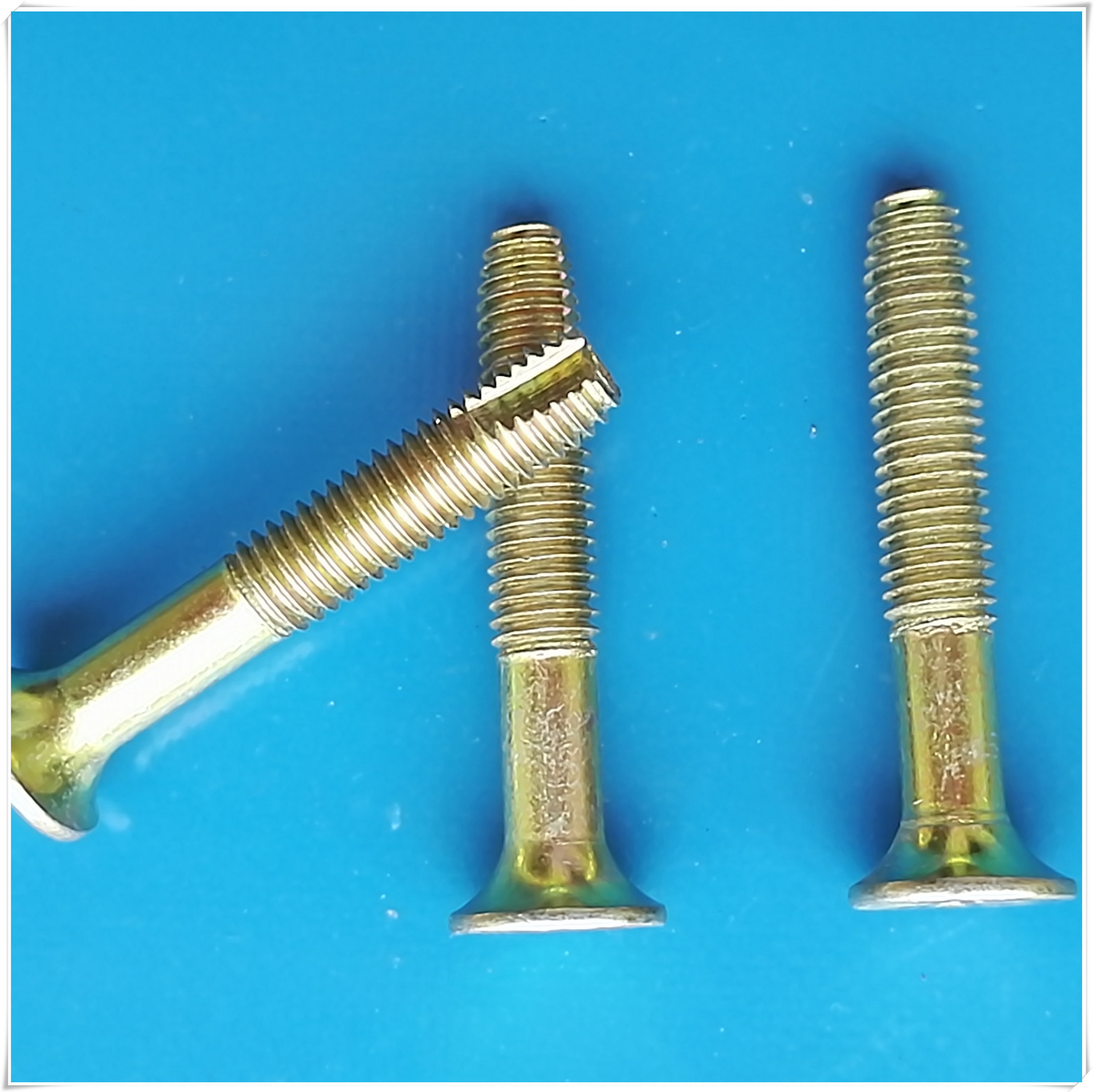 广州集装箱地板钉喇叭形十字地板钉8x50竹木地板自攻钉压板螺丝钉