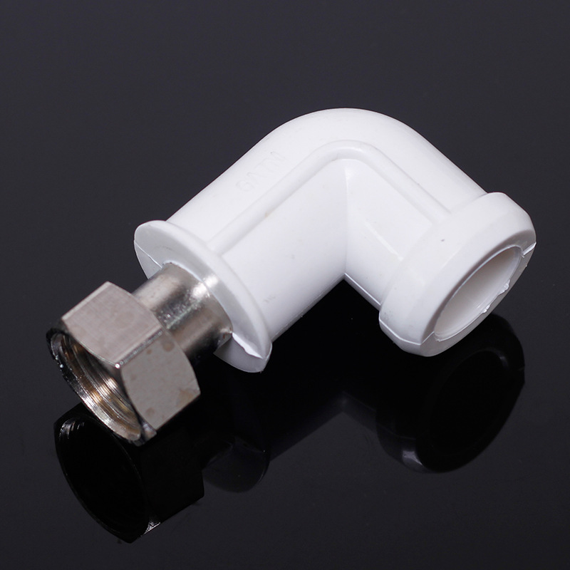 批发加厚ppr管材 ppr淋浴活接弯头l20 太阳能热水器4分6分弯头