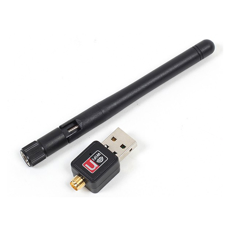 批发全套150m无线wifi usb2.0网卡带天线 mtk7601芯片配驱动光盘