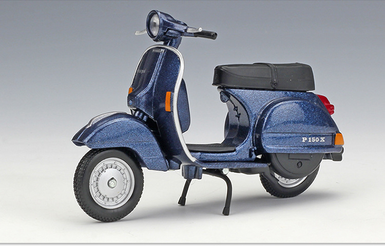 威利welly1:18 vespa 946踏板摩托车合金仿真模型