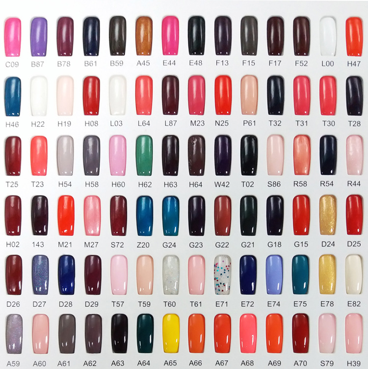 美国249色指甲油胶持久可卸光疗甲底胶封层 美甲店专用芭比胶