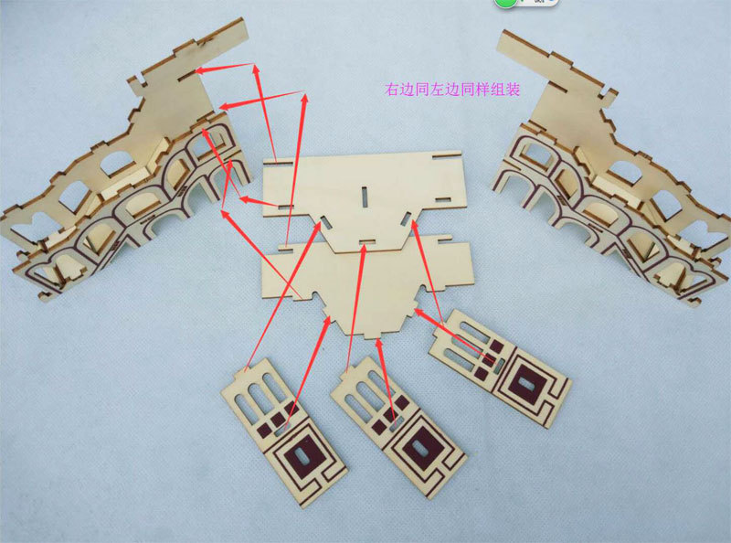jg俄罗斯古堡 /激光切割/diy益智玩具/立体拼图/木制仿真模型批发
