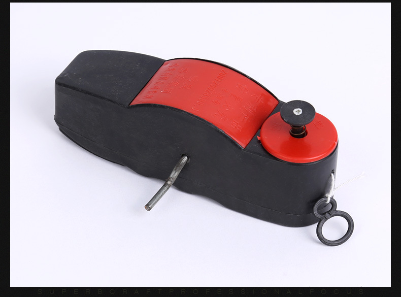 货源供应志远黑工发墨斗 经济耐用手摇式墨斗 批发工地塑料墨斗