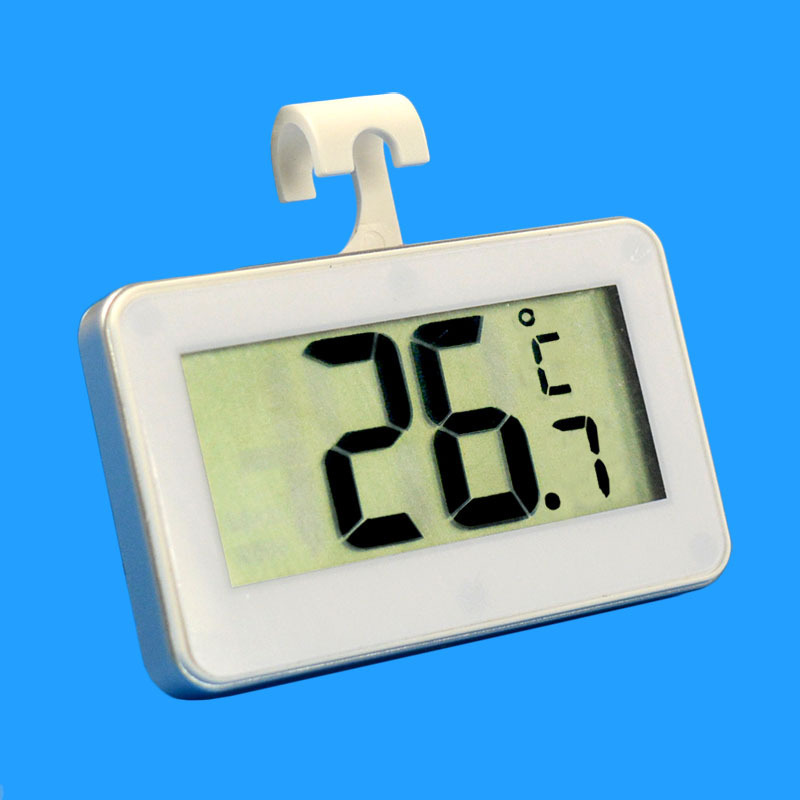 电子数显温度计 高精度防水厨房温度计 挂式冰箱温度计 霜冻报警