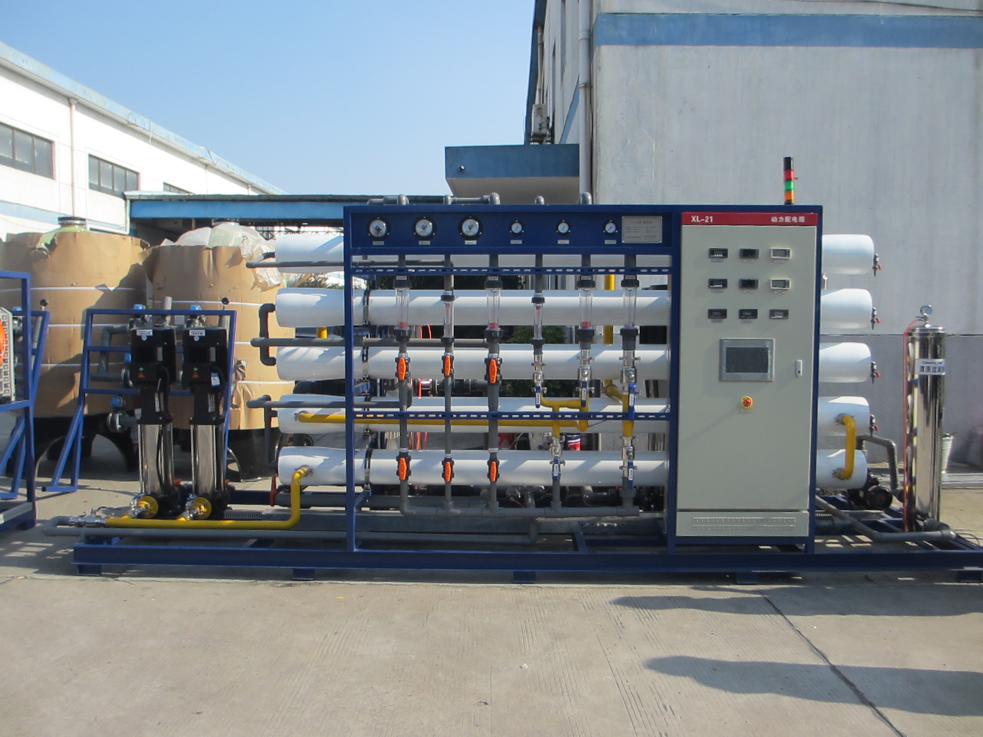 渗透设备;离子交换设备;edi装置;去离子水设备;脱盐水设备;纯净水设备