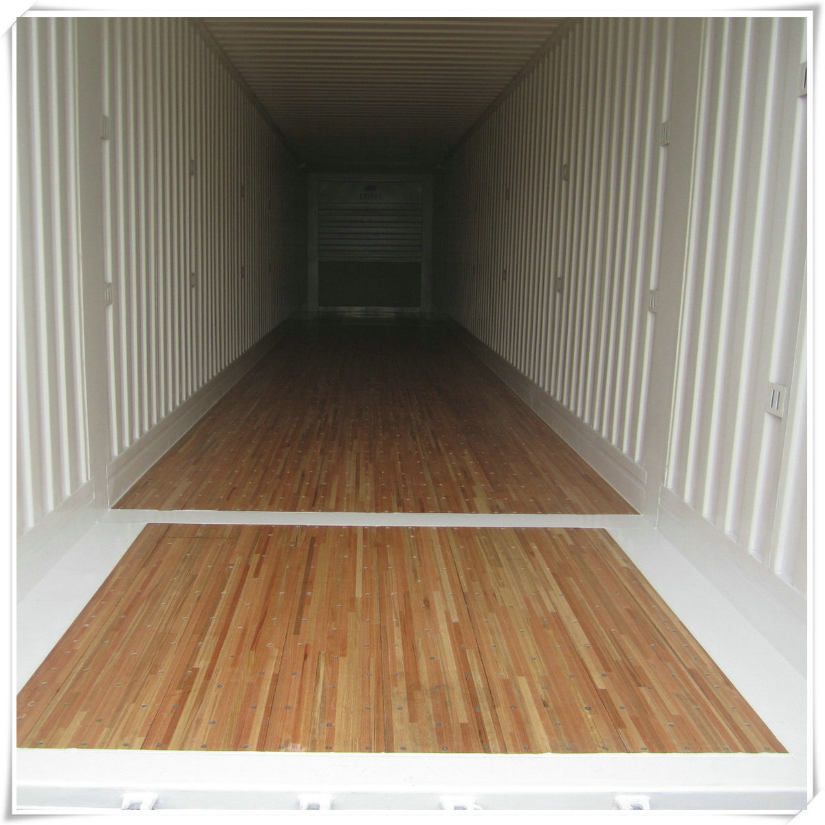 堆场集装箱维修竹木复合地板19层木地板21层胶合板6吨叉车地板