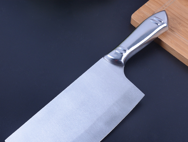 菜刀 不锈钢全钢刀厨房用刀家用菜刀切片刀全钢柄斩切刀厂家直销