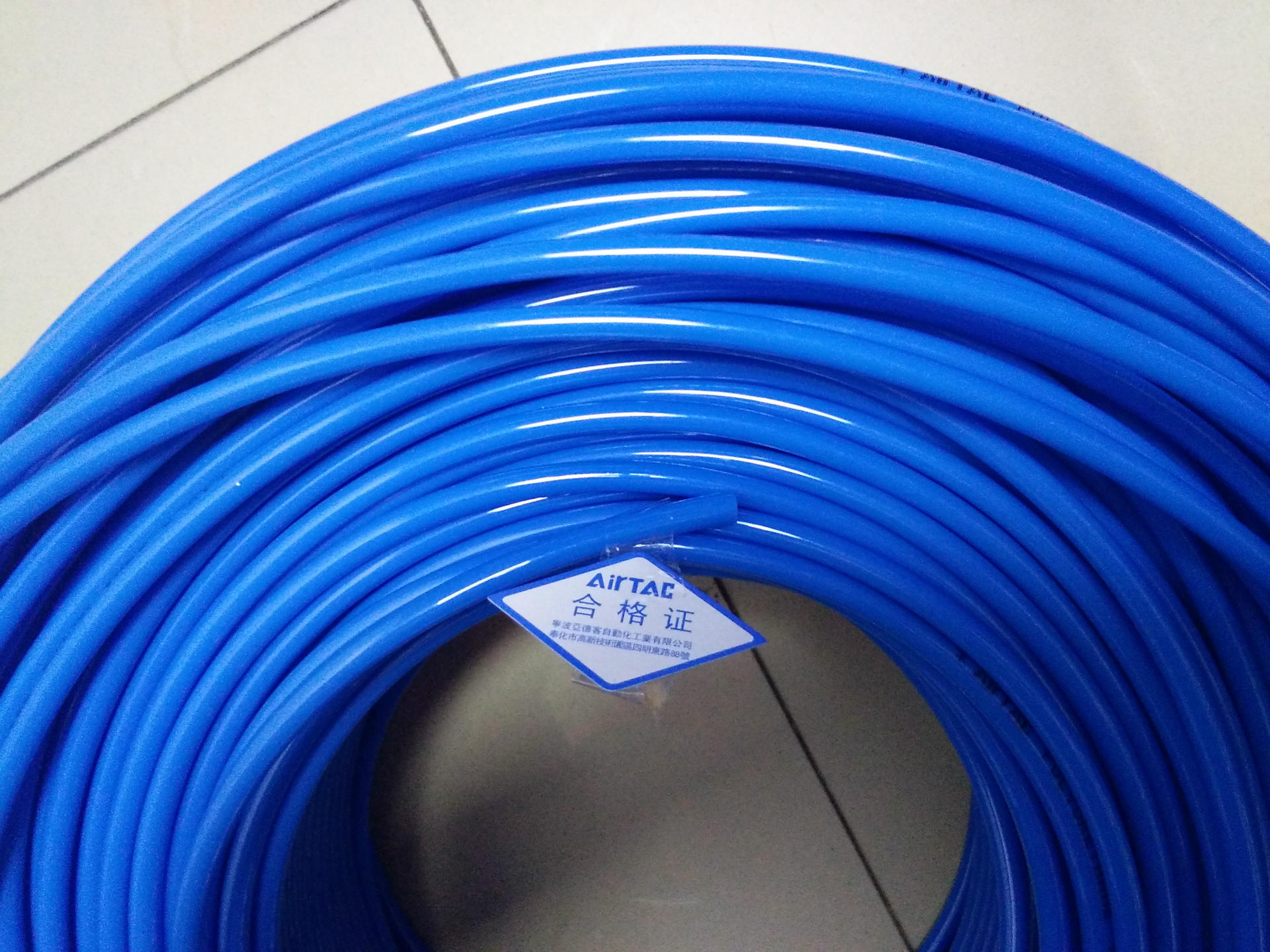 亚德客气动 原装整品 pu气管 蓝色系列 pu8*6