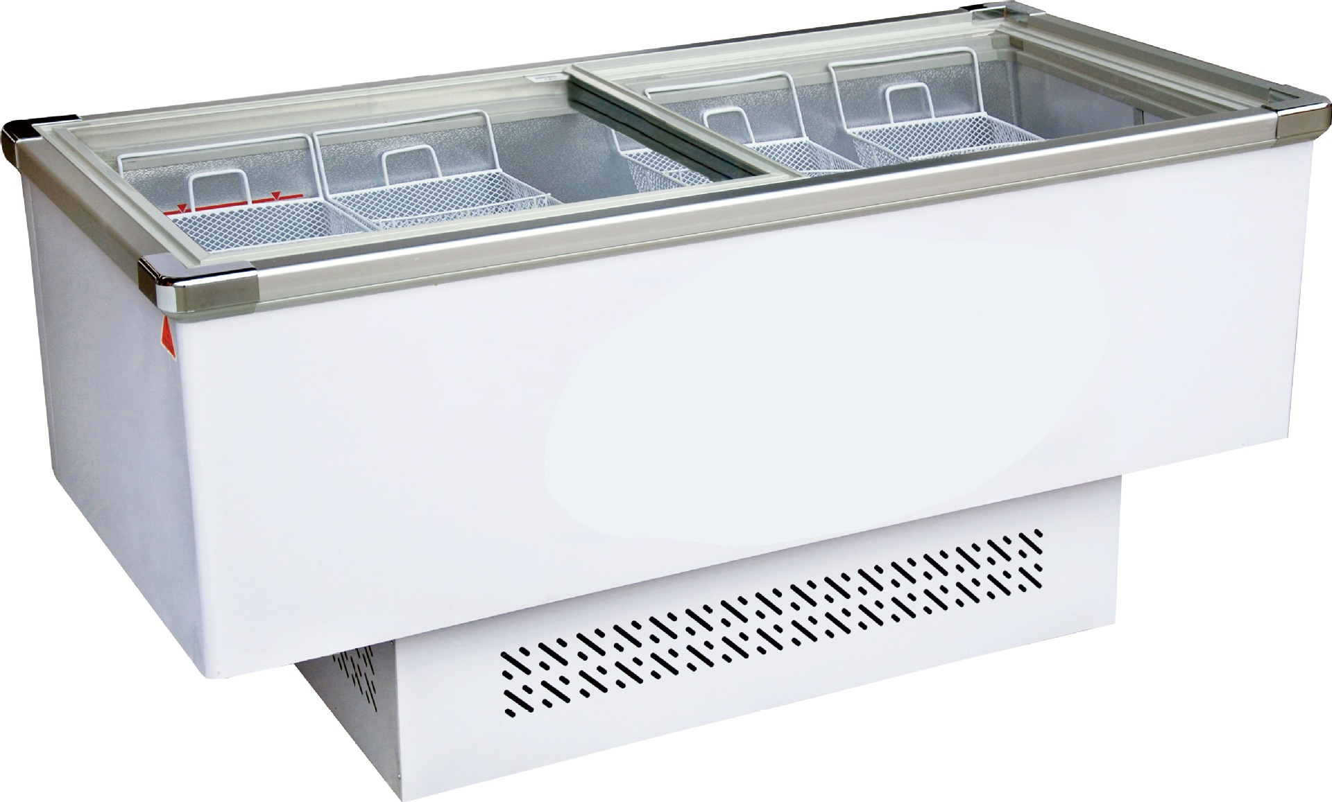 速冻卧式冰柜超市冰柜专用冷藏柜岛柜商用展示柜冰箱冰柜冷柜商用