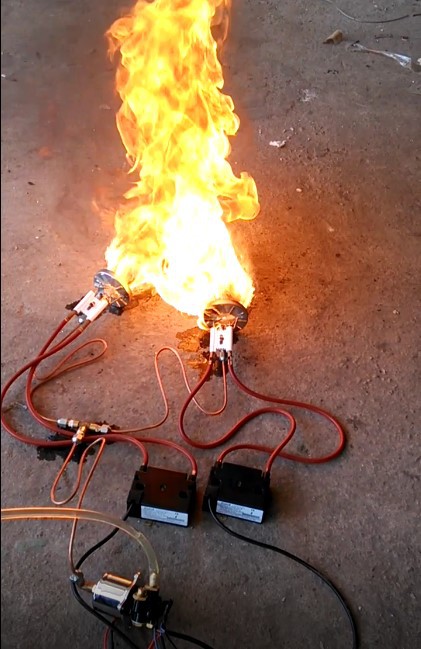 批发生物质锅炉燃烧机柴油点火器 木颗粒炉自动点火器总成包邮