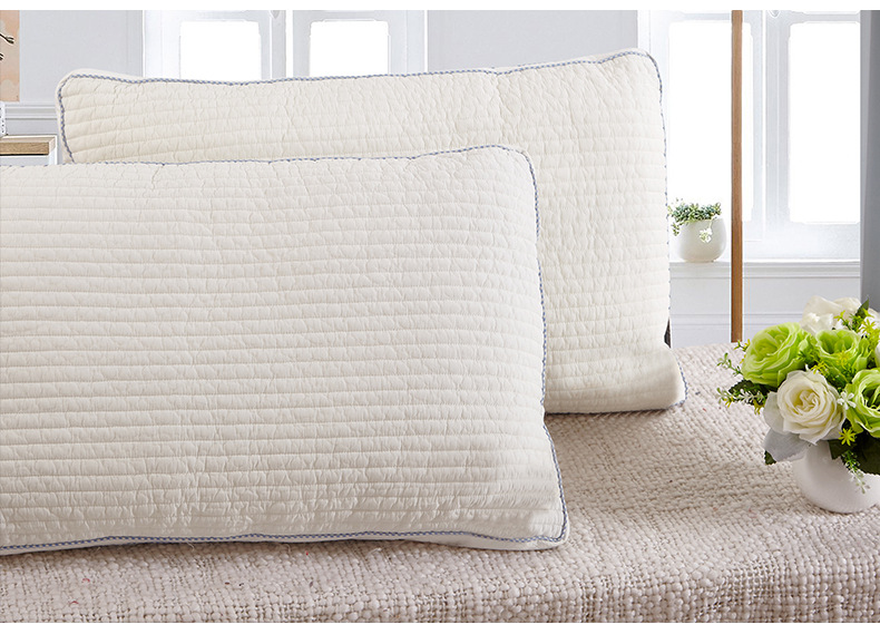 远梦家纺厂家直销韩风生态大豆枕大豆纤维枕头柔软枕芯一件代发