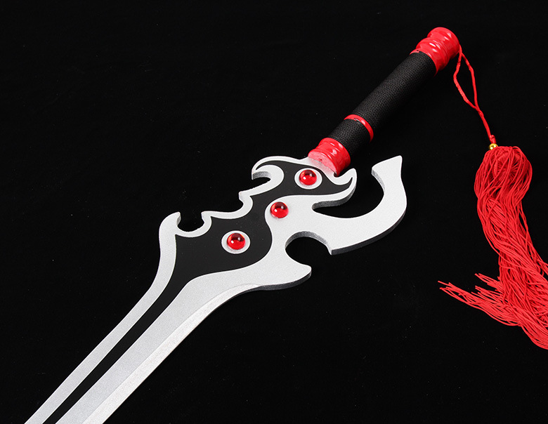 刀剑介绍;  ||名称: 青莲仙剑 王者荣耀 李白 ‖规格:  总长:95cm  刃