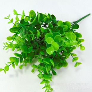 厂家直销植物工艺品7叉满天星花把束多色室内装饰仿真绿植水草