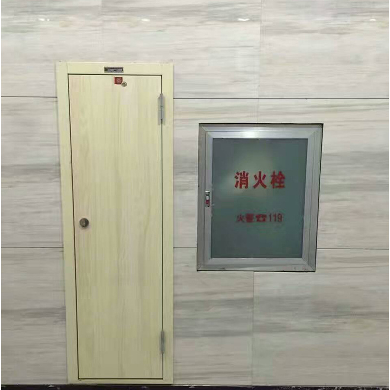 专业生产 钢框木扇免漆板防火门 钢木质防火门管井门 检修门批发