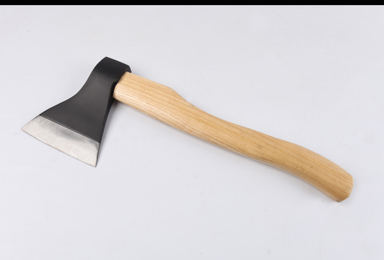 出口定制碳钢俄式木柄斧子多功能野营户外劈柴开山斧头