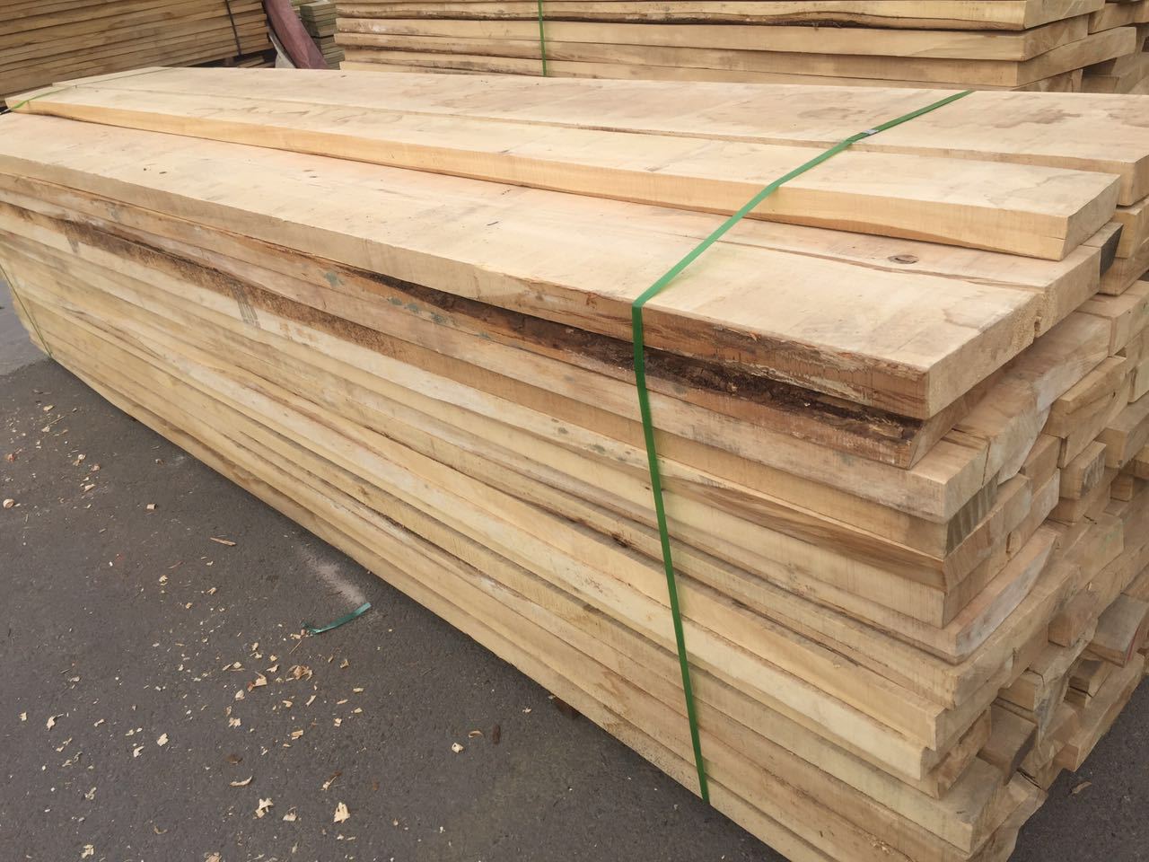 椴木烘干板材 椴木指接板 椴木集成材