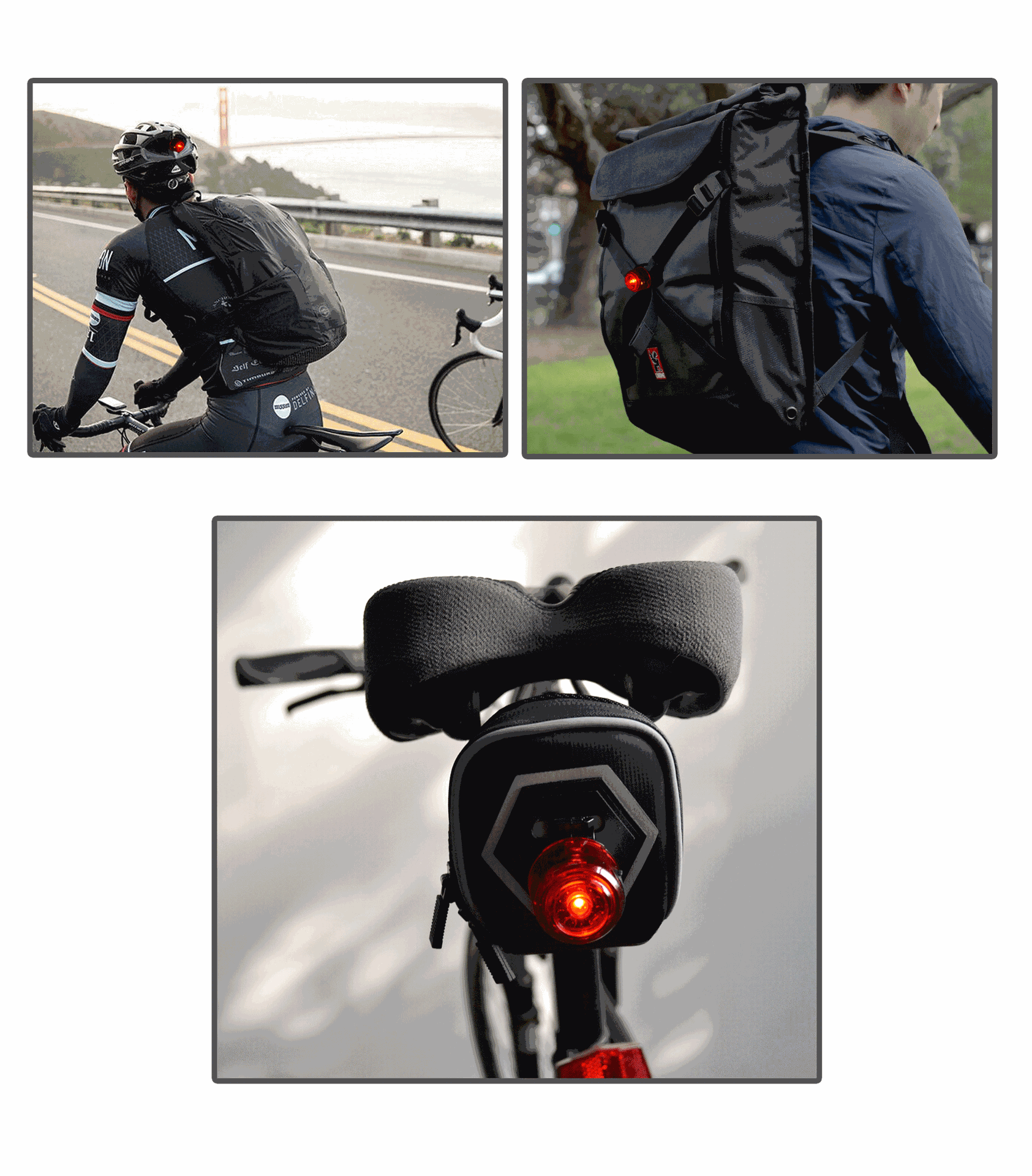 厂家直销产地货源usb充电自行车灯led自行车尾灯 赛特莱特lr-02