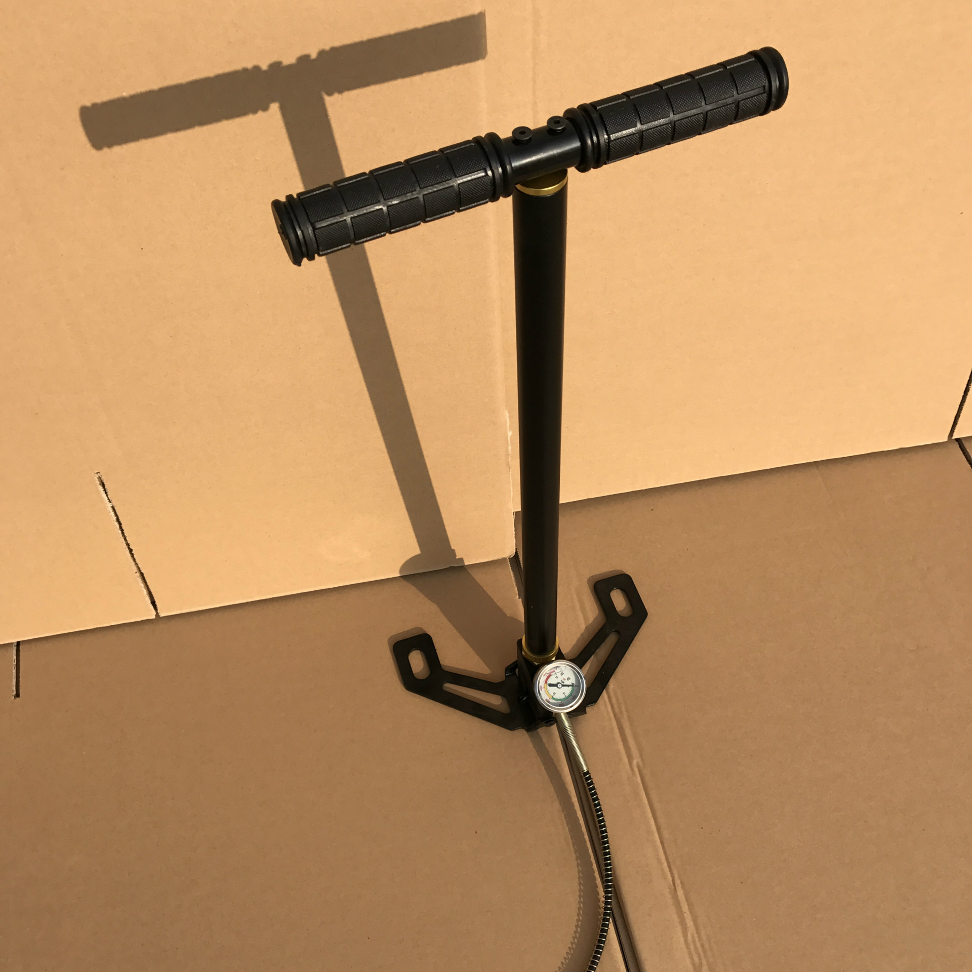 水冷高压打气筒30mpa三级折叠高压气筒40mpa高压瓶打气筒4500psi