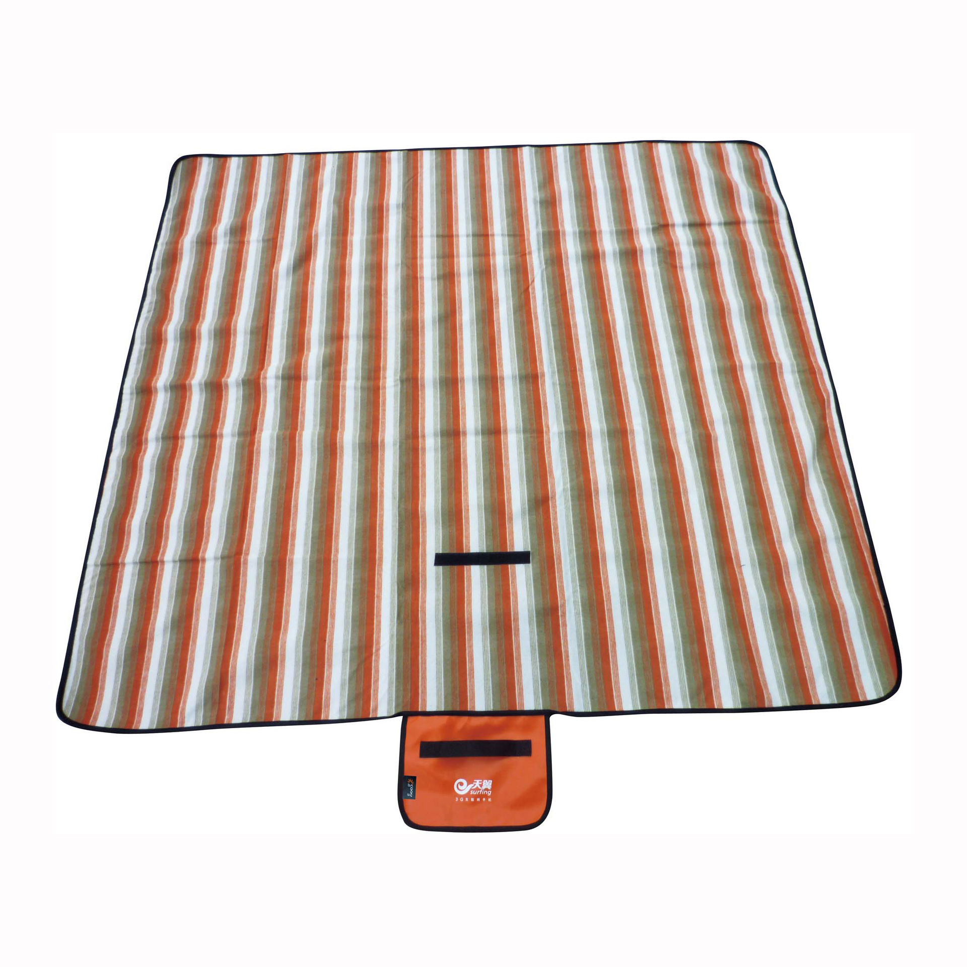 防潮保暖野餐毯跨镜电商定制户外露营绒布野餐垫深圳工厂沙难地席