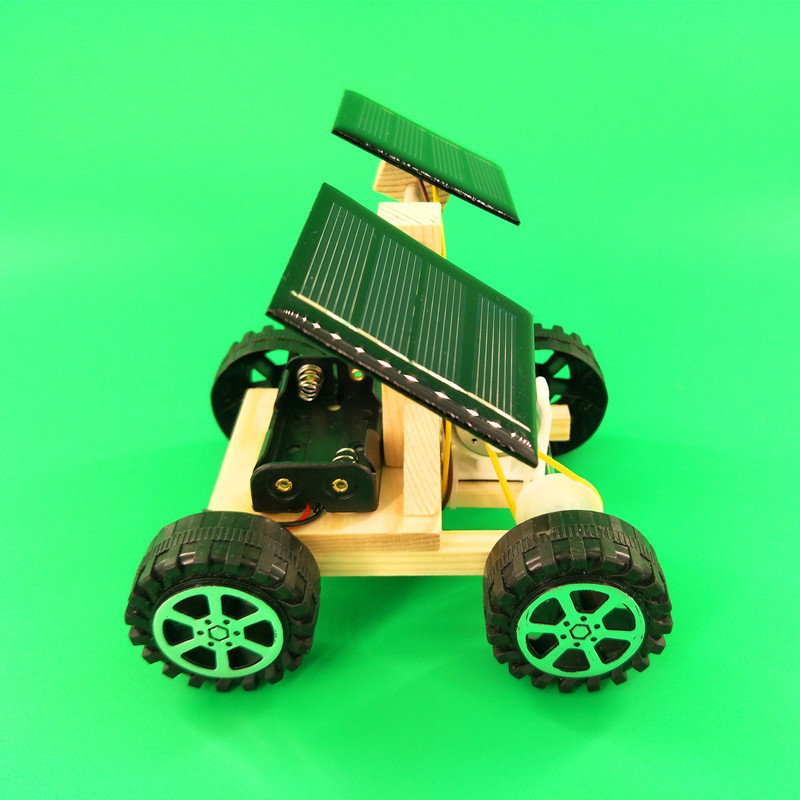 diy科技小制作太阳能太空月球探测车科学实验儿童拼装模型材料