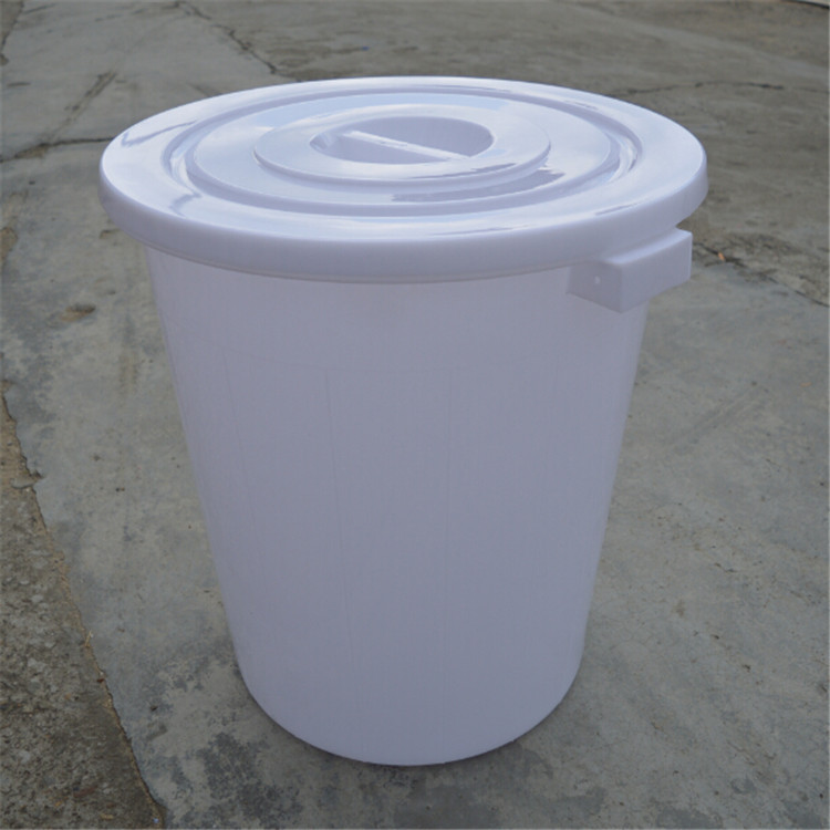 出售家居厨房100升加厚白色桶储水桶 大白桶45升 65升