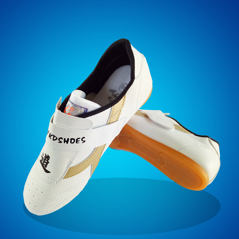 成人男 女跆拳道鞋儿童 透气耐磨防滑 牛筋底春夏秋冬跆拳道道鞋