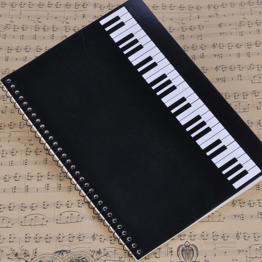 乐谱本子 五线谱本 乐曲练习本 音乐系文具 50页曲谱本子 批发