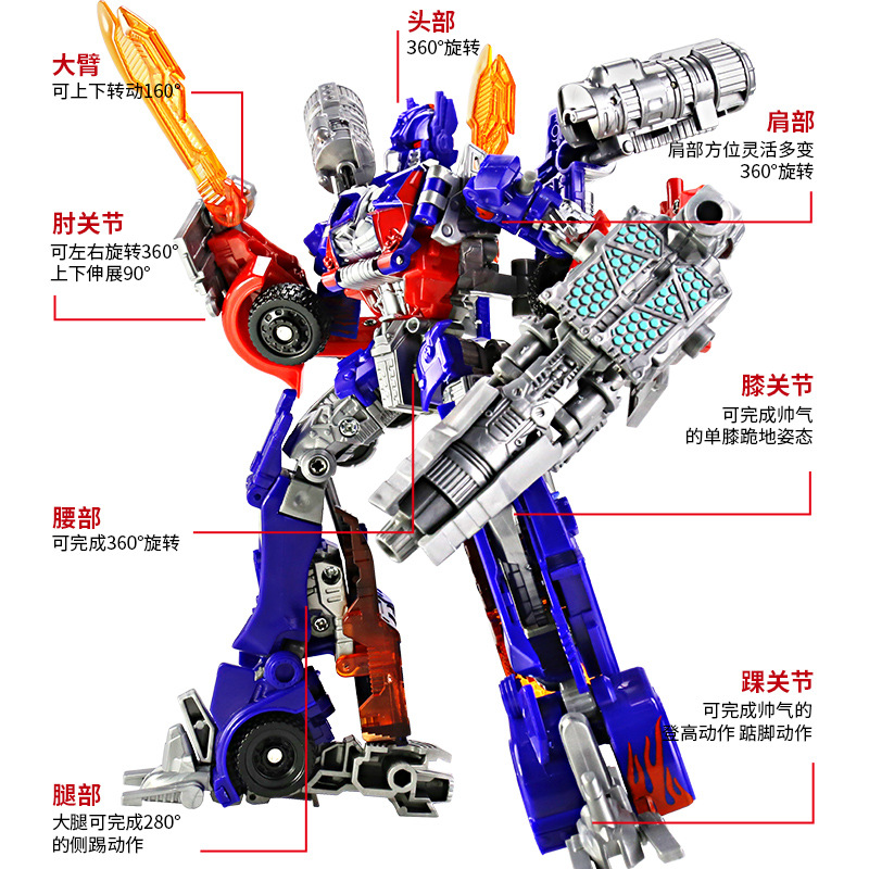 变形玩具模型汽车金刚机器人大黄蜂恐龙钢索手办合金正版儿童男孩详情图2