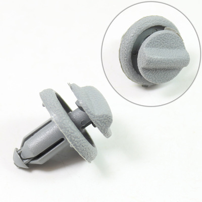 日系后备箱卡扣 塑料装饰扣 改装扣 汽车改装配件子母扣灰色