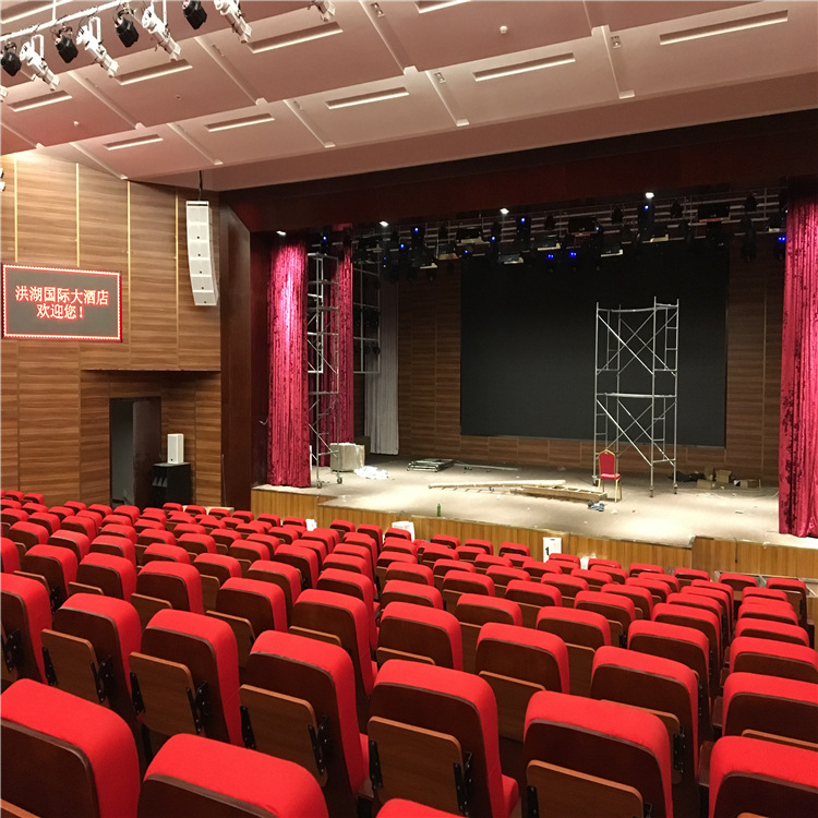 舞台幕厂家上门批发定制大会礼堂学校舞台电动智能对开开合大幕