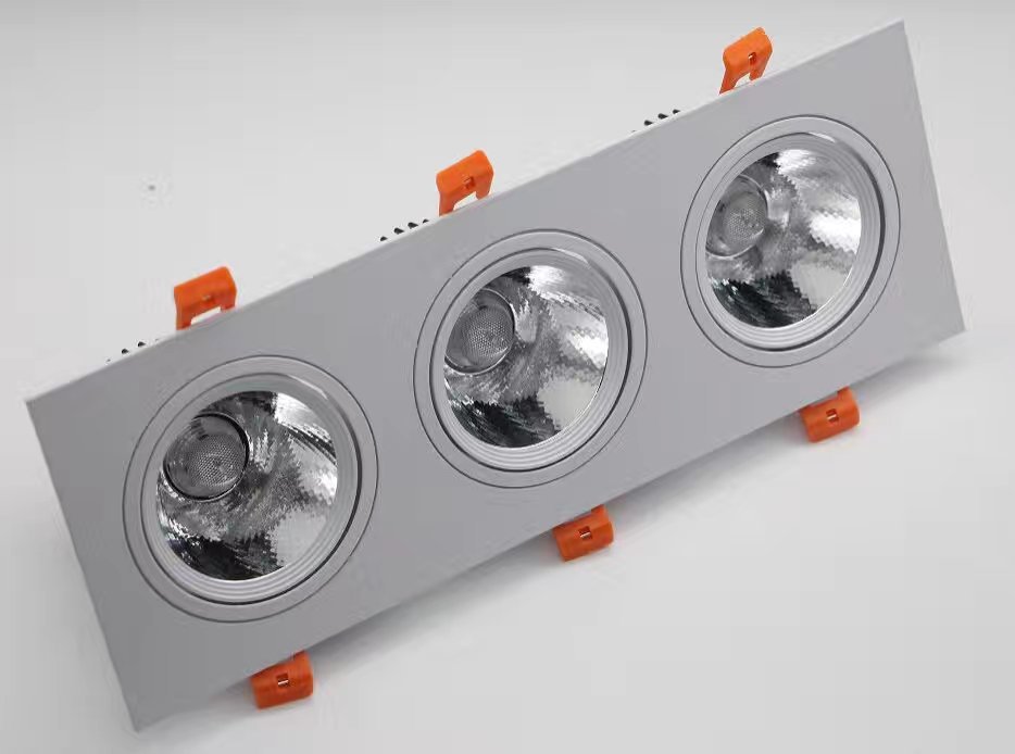 雷迪克透镜led射灯商场超市专卖店高亮高显天花射灯量大从优