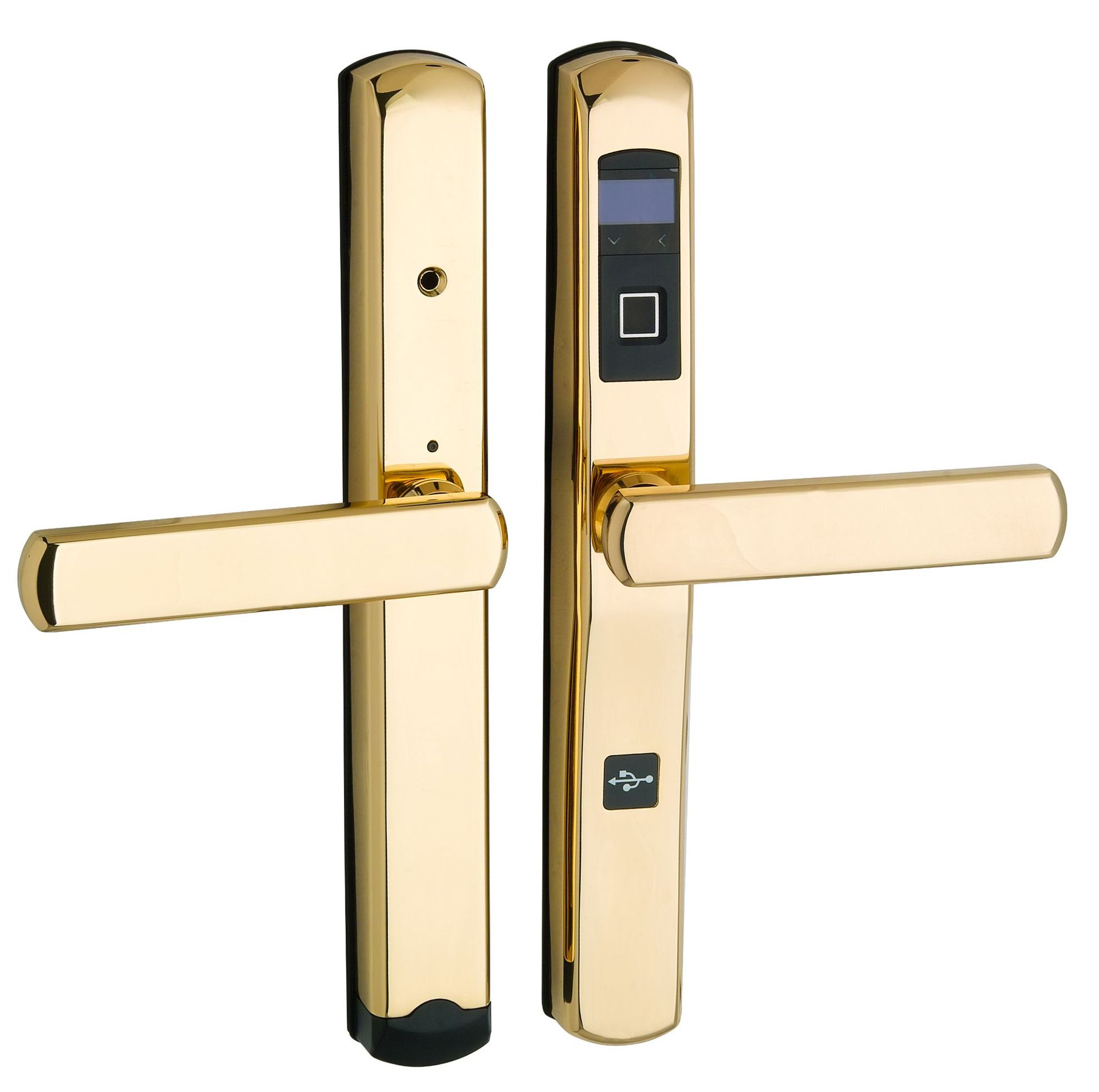 断桥铝锁 智能指纹密码锁