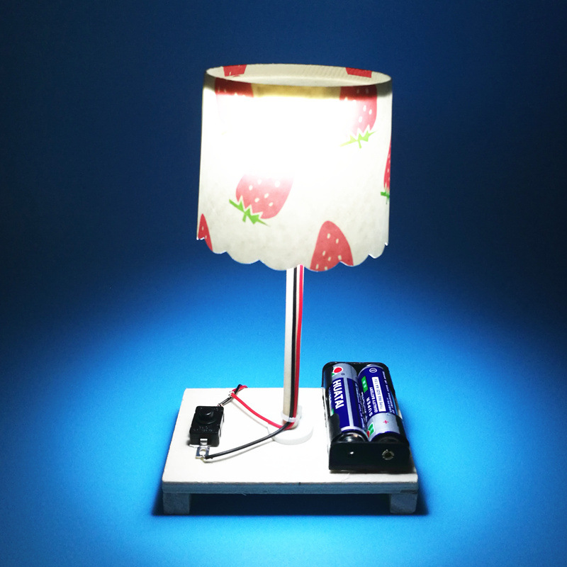 手摇发电机 学生手工作业材料diy科技小制作 儿童益智玩具批发