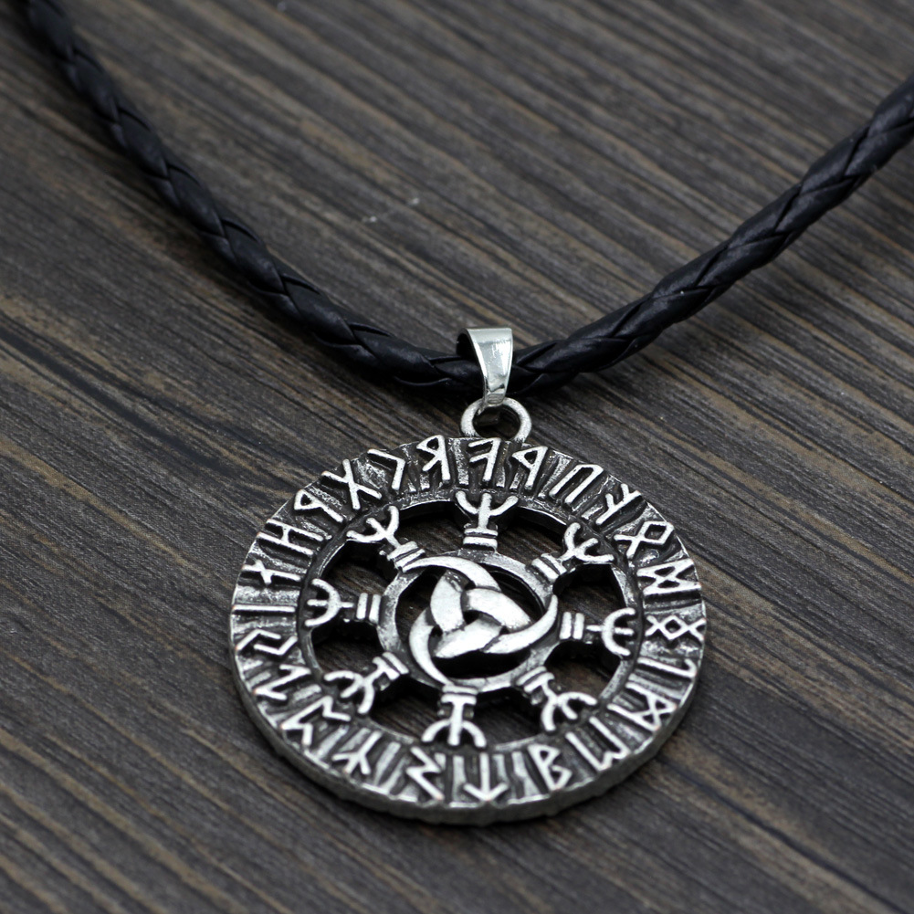 贸热款维京系列 北欧维京欧丁神的号角吊坠项链潮人厂家直销批发