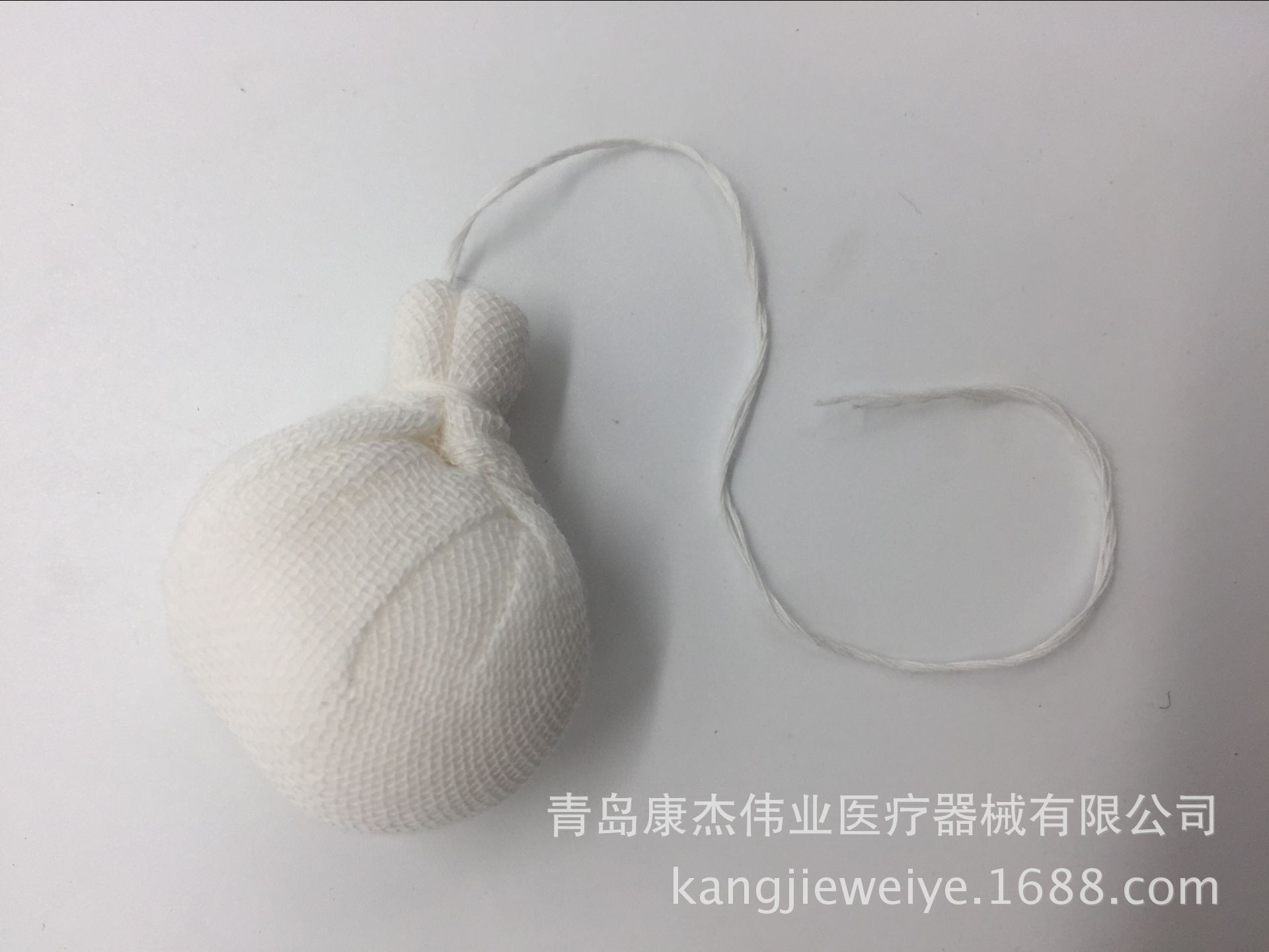 一次性使用妇科带线棉球 独立包装 每包50粒
