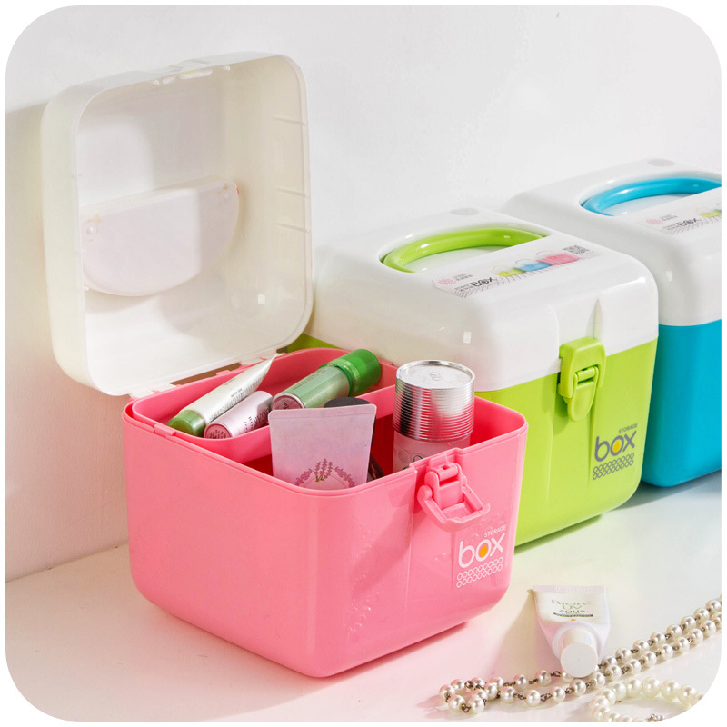 Multilayer Small Size Medicine Box Household Medicine Storage Box Small Medicine Box Household First-Aid Kit First Aid Kit Storage Box