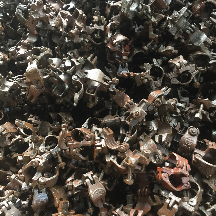 厂家建筑扣件销售脚手架 出售 旧脚手架扣件 建筑钢管架子管扣件