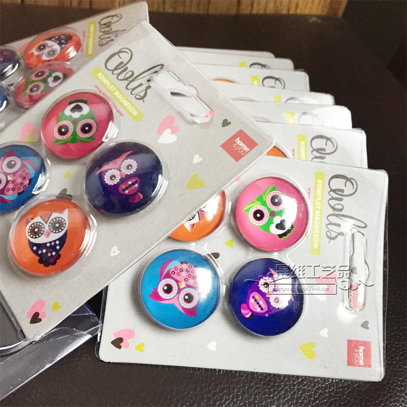 水晶冰箱贴定制水晶异形玻璃冰箱贴定做旅游景点区纪念品中国特色