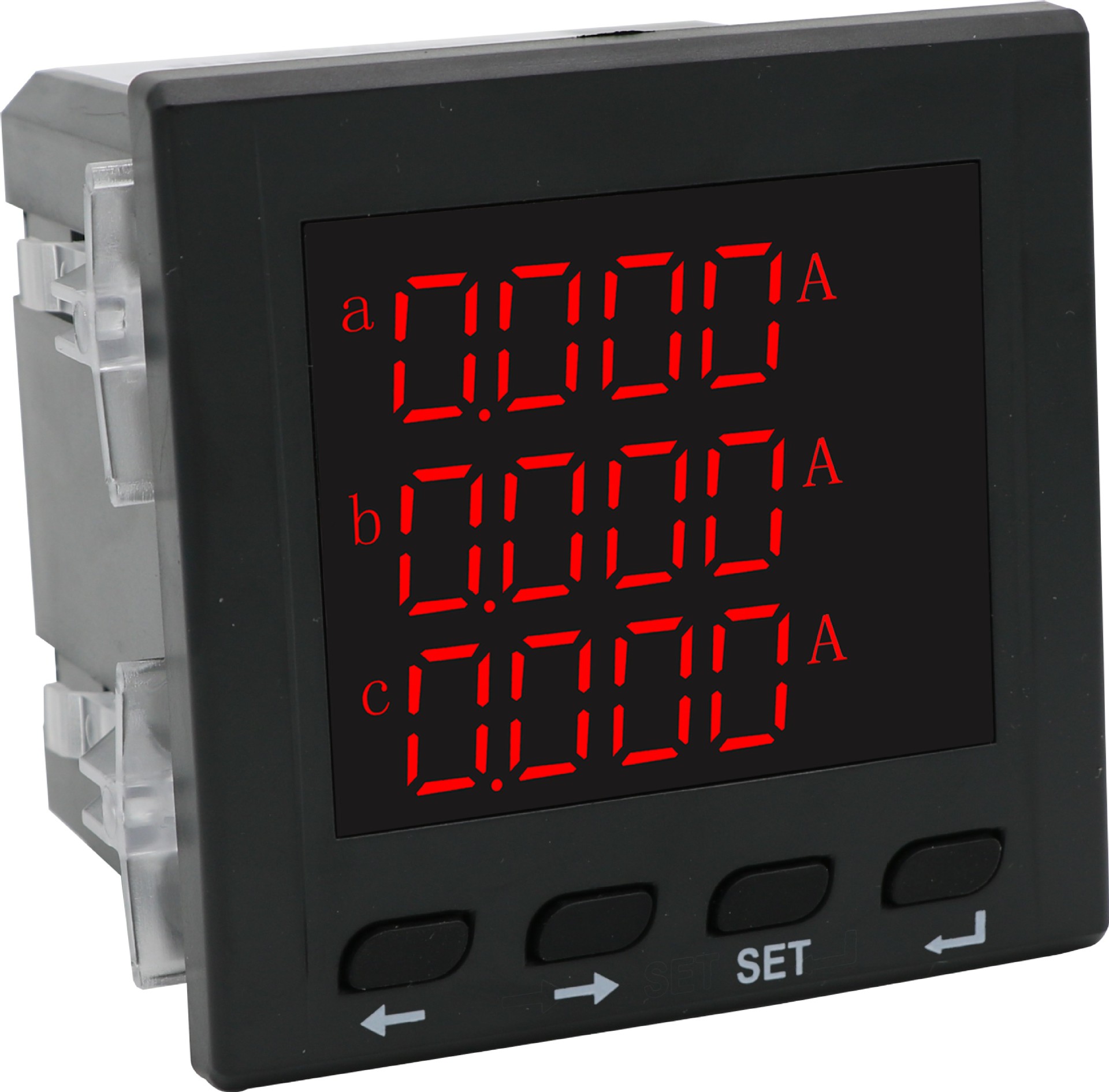 厂家直销48.48*96.72.80.96.120.单相三相多功能液晶数显表壳体